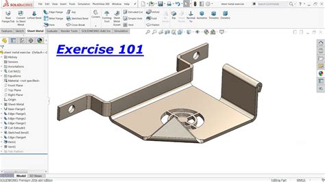 solidworks sheet metal pdf|sheet metal modeling in solidworks.